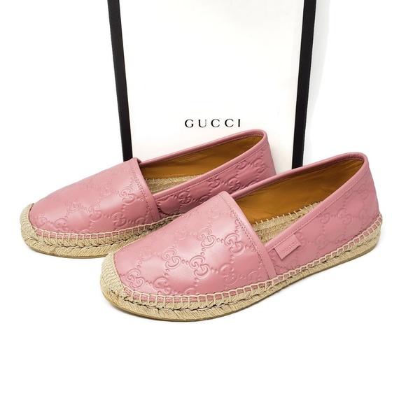 Gucci Shoes - 100% Auth Gucci Guccissima Espadrilles Size 38